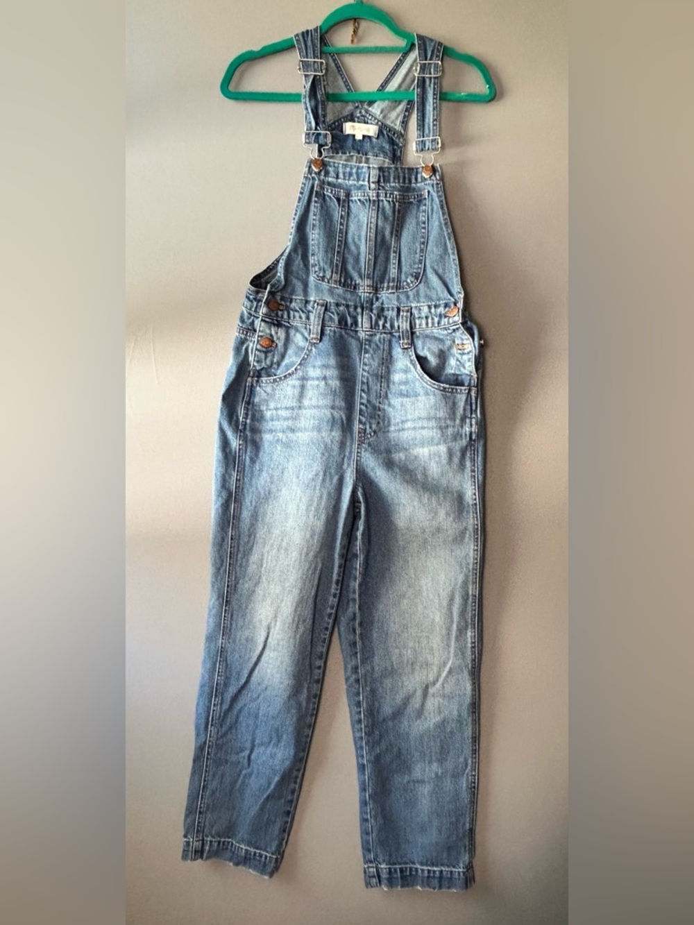 Madewell Light Blue Denim Overalls (a1113)